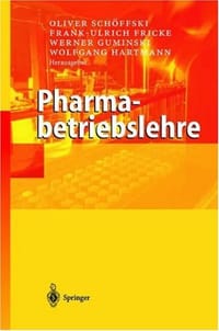 书籍 Pharmabetriebslehre的封面