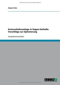 Kreisverkehrsanlage in Hagen-Vorhalle