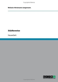 Stadtenetze - Horstmann-Jungemann, Melanie