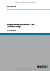 Pflegeplanung Inkontinenz