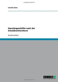 Haust Rgesch Fte Nach Der Schuldrechtsreform