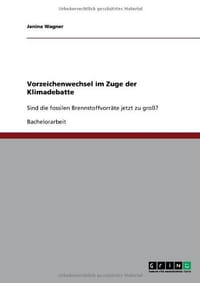 Vorzeichenwechsel Im Zuge Der Klimadebatte