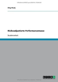 Risikoadjustierte Performancemasse