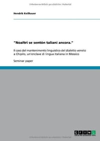 "Noaltri Se Sent N Taliani Ancora."