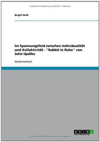 Im Spannungsfeld Zwischen Individualit T Und Kollektivit T - "Rabbit in Ruhe" Von John Updike