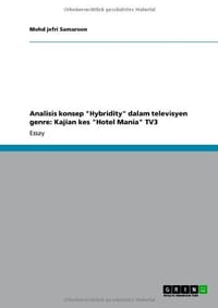 Analisis Konsep "Hybridity" Dalam Televisyen Genre