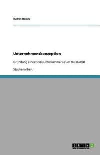 Unternehmenskonzeption