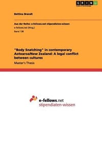 "Body Snatching" in Contemporary Aotearoa/New Zealand
