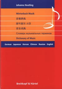 Wörterbuch Musik