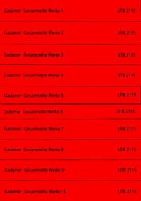 Gesammelte Werke - Hans-Georg Gadamer