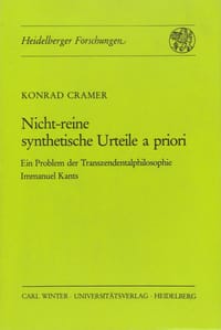 Nicht-reine synthetische Urteile a priori