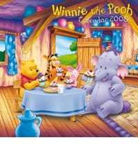2008 "Winnie the Pooh" Grid Calendar 2008