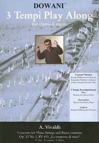 Concerto for Flute, Strings and Basso Continuo Op. 10 No 1, RV 433 "La Tempesta Di Mare" in F Major