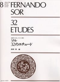 32 Etudes for Guitar Vol. 8