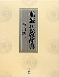唯識 仏教辞典 - 横山 紘一