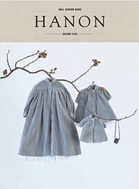 书籍 DOLL SEWING BOOK 「HANON」的封面