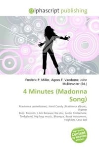4 Minutes (Madonna Song) - Miller, Frederic P.; Vandome, Agnes F.; McBrewster, John
