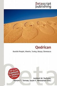 Qedrican - Surhone, Lambert M.; Tennoe, Mariam T.; Henssonow, Susan F.