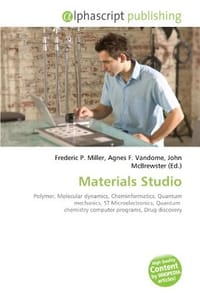 Materials Studio - Miller, Frederic P.; Vandome, Agnes F.; McBrewster, John