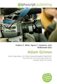 Adam Grimes - Miller, Frederic P.; Vandome, Agnes F.; McBrewster, John