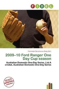 2009-10 Ford Ranger One Day Cup Season