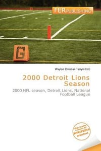 2000 Detroit Lions Season - Terryn, Waylon Christian