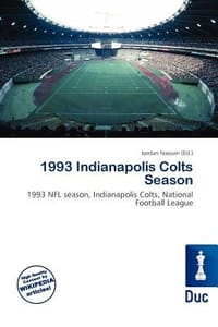 1993 Indianapolis Colts Season