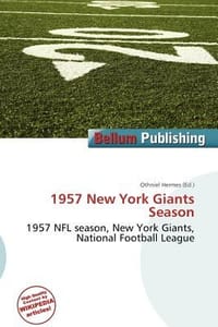 1957 New York Giants Season