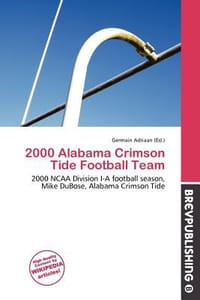 2000 Alabama Crimson Tide Football Team