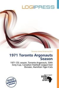 1971 Toronto Argonauts Season - Victorino, Terrence James