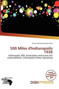 500 Miles D'Indianapolis 1938
