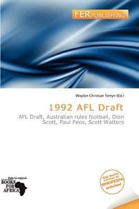 1992 Afl Draft - Terryn, Waylon Christian