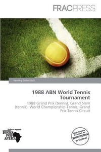 1988 Abn World Tennis Tournament - Ozihel, Harding