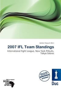 2007 Ifl Team Standings