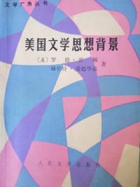 书籍 美国文学思想背景的封面