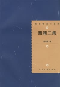 书籍 西湖二集的封面