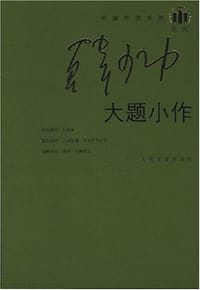 书籍 大题小作的封面