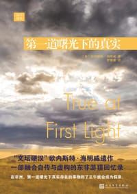 书籍 第一道曙光下的真实的封面