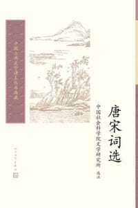 书籍 唐宋词选的封面