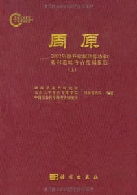 书籍 周原：2002年度齐家制玦作坊和礼村遗址考古发掘报告(上、下册)的封面