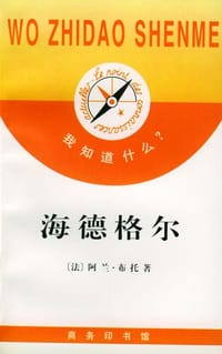 书籍 海德格尔的封面