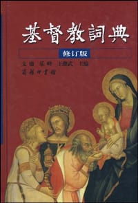 书籍 基督教词典的封面