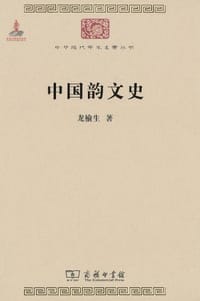 书籍 中国韵文史的封面