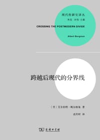 跨越后现代的分界线 - [美]艾尔伯特·鲍尔格曼