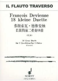 弗朗索瓦·德维安纳长笛简易二重奏18首