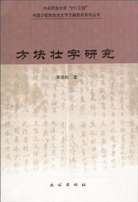 书籍 方块壮字研究的封面