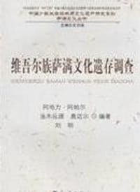 书籍 维吾尔族萨满文化遗存调查的封面