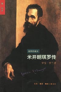 书籍 米开朗琪罗传的封面