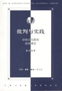 书籍 批判与实践的封面