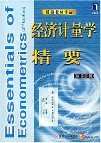 书籍 经济计量学精要的封面